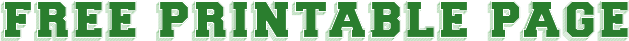 freeprintablepage